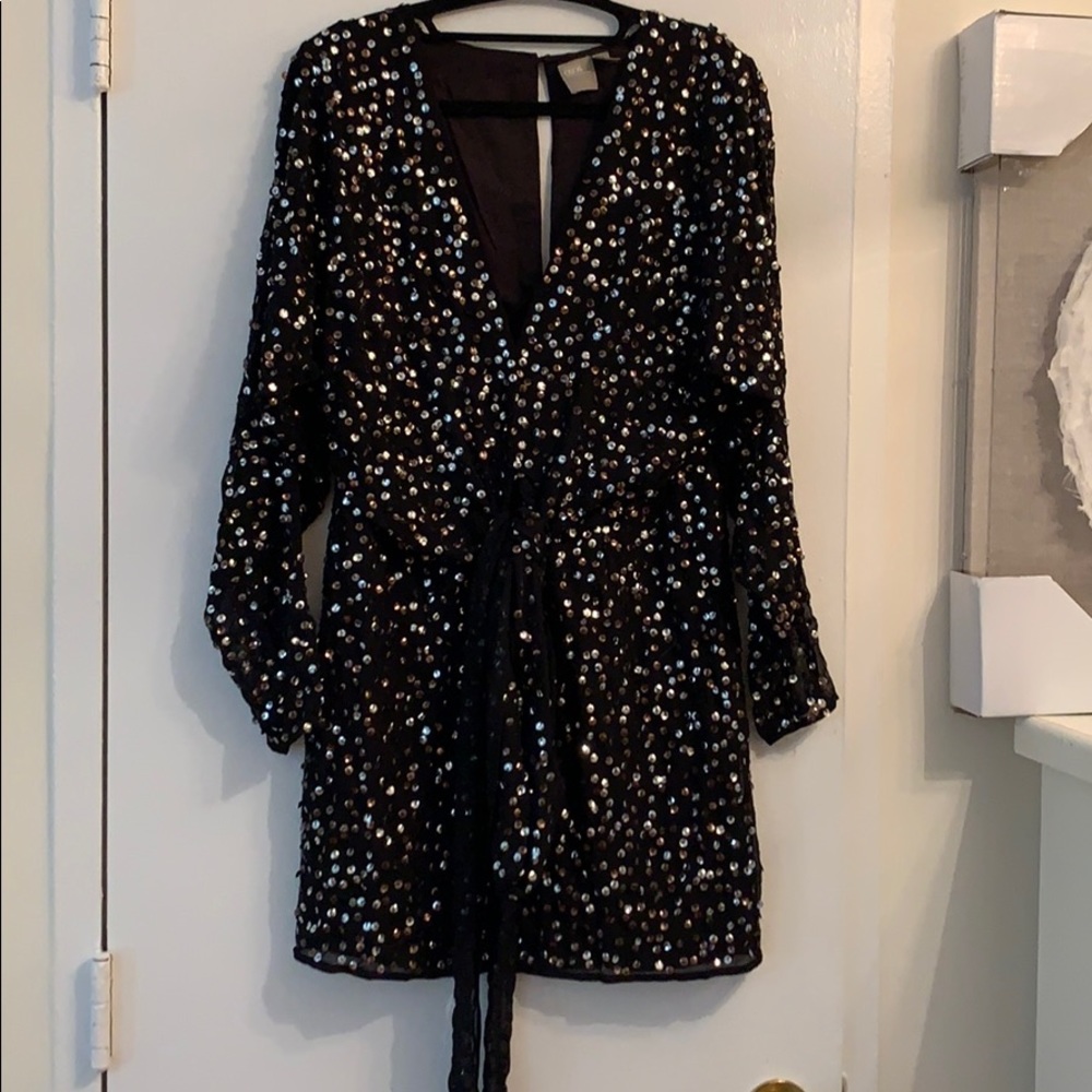 Long sleeve ASOS going out dress. Never worn!